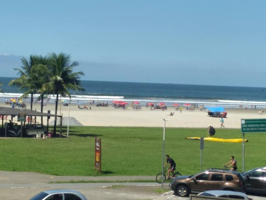 Excelente Localizacao O Mar Na Sua Frente Confira São Vicente Exterior foto