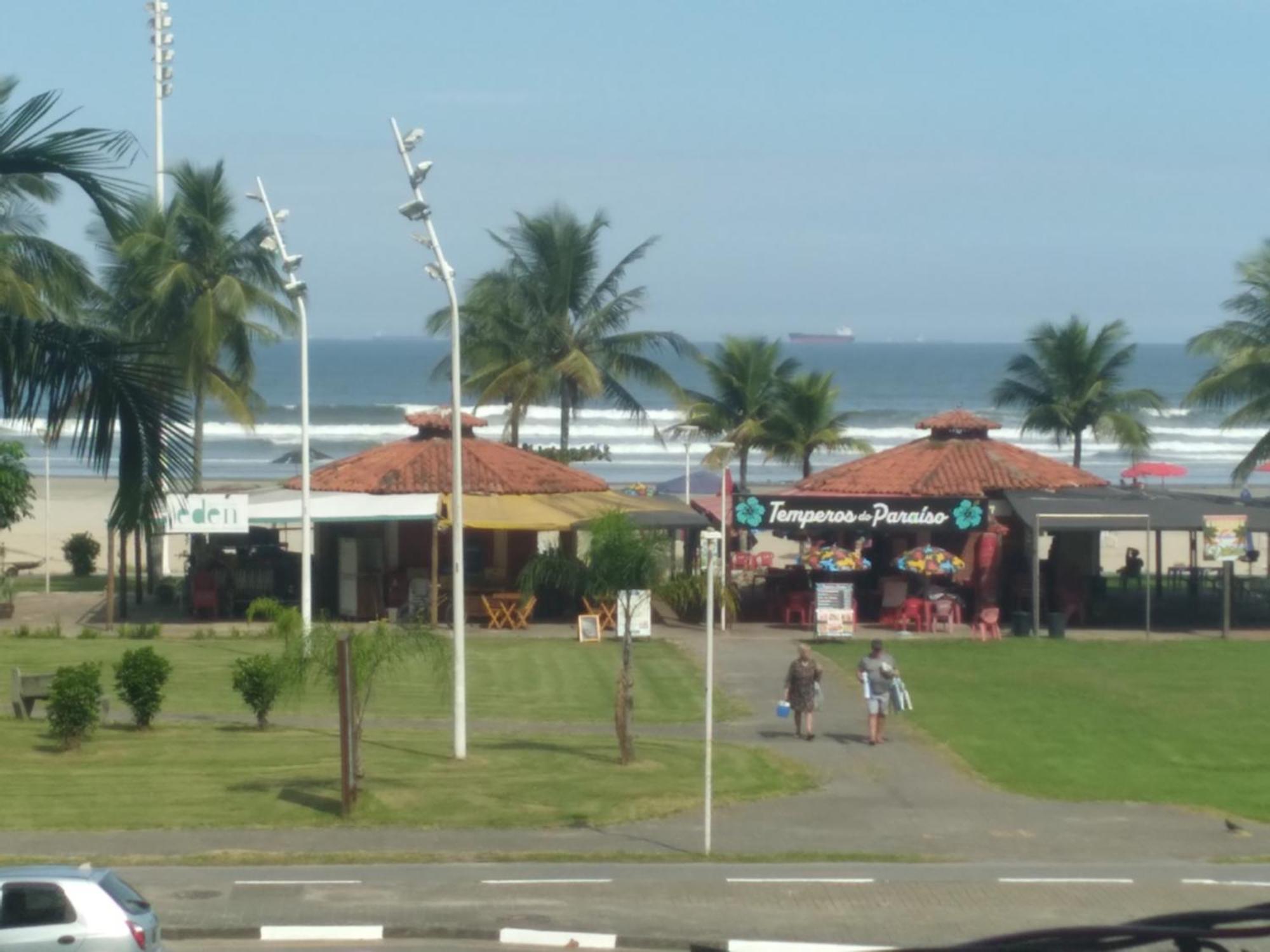 Excelente Localizacao O Mar Na Sua Frente Confira São Vicente Exterior foto