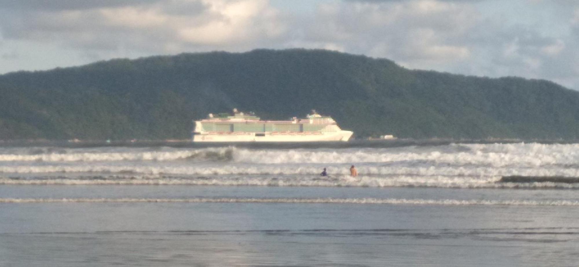 Excelente Localizacao O Mar Na Sua Frente Confira São Vicente Exterior foto